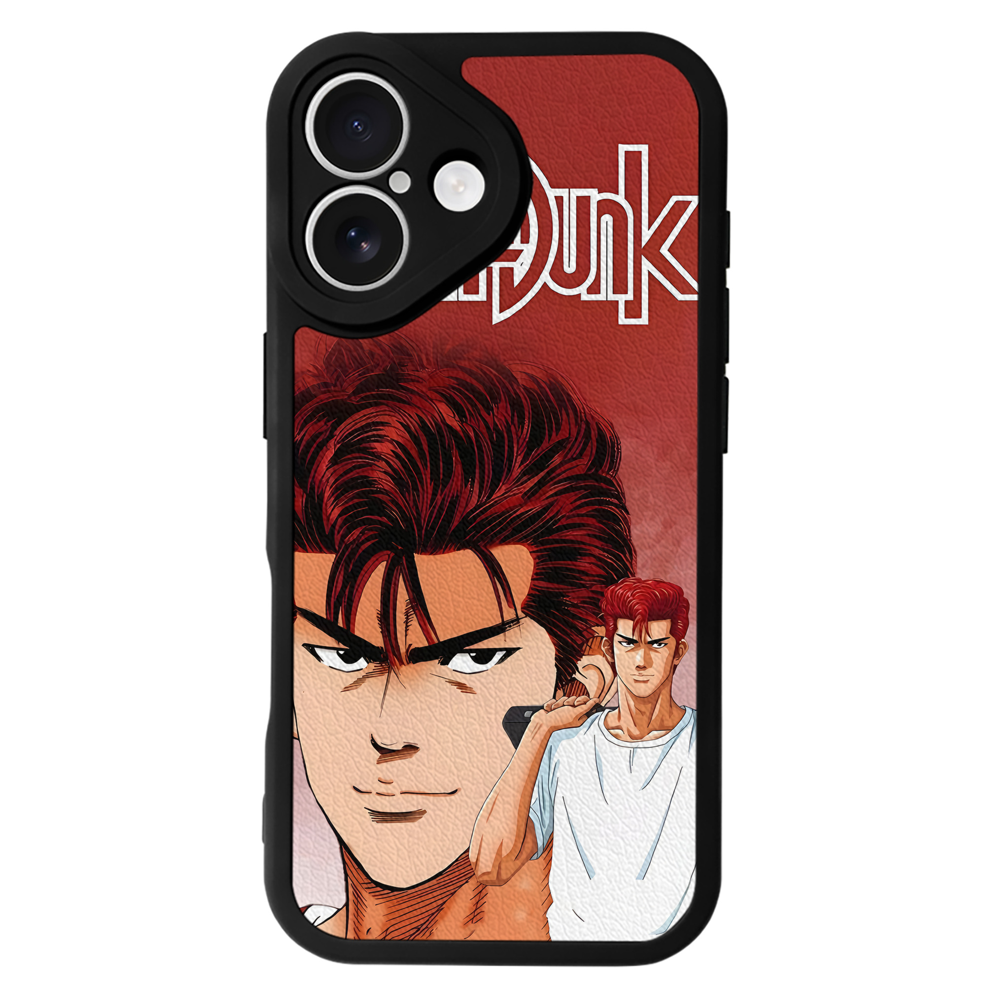 （画像用） SLAM DUNK／スラムダンク 【iPhone 16シリーズ対応】シリコンスマホケース（レザー調） 材質：シリコン